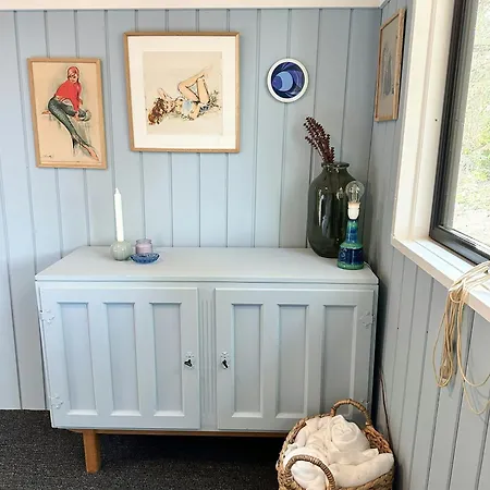 Retro Charm In Red In Lovely Surroundings *