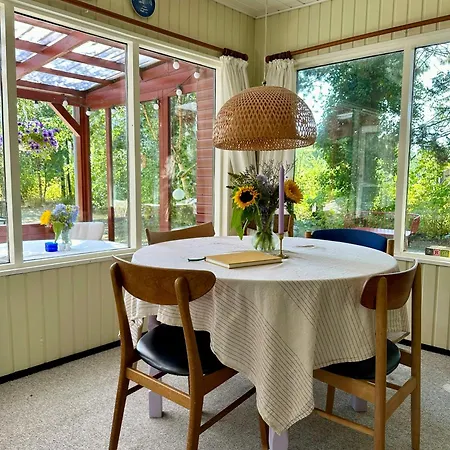 Retro Charm In Red In Lovely Surroundings *